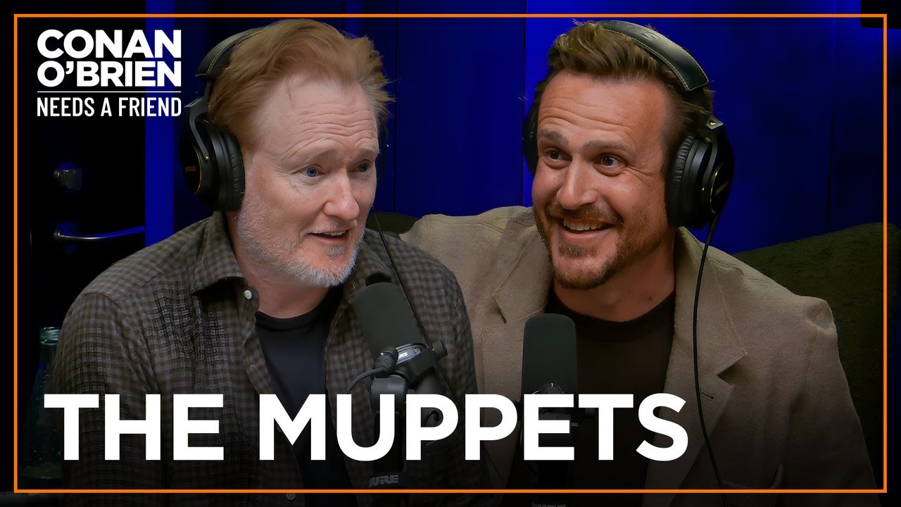 Jason Segel Invited Conan’s Kids To “The Muppets” Set | Conan O'Brien Needs A Friend