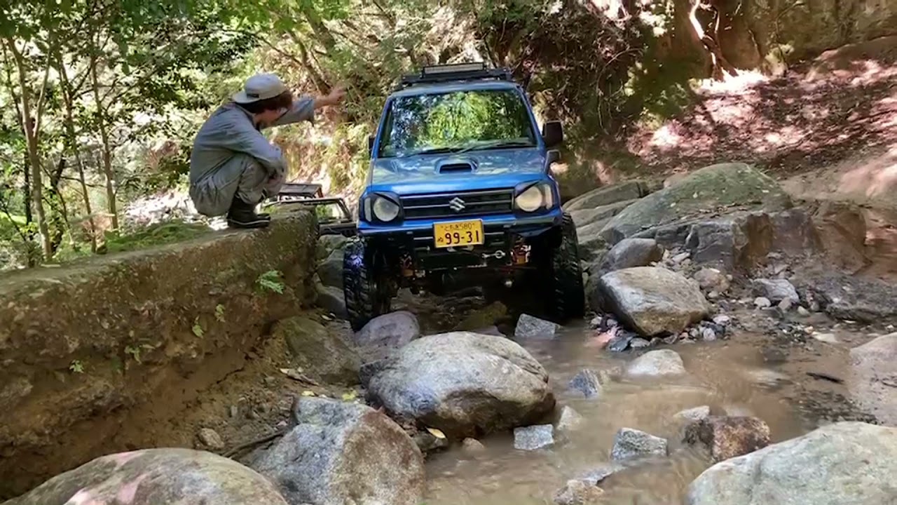 リアにLSD組んだのでk山ロックリベンジしてきた　ノーカット　sj30.ja11.jb23