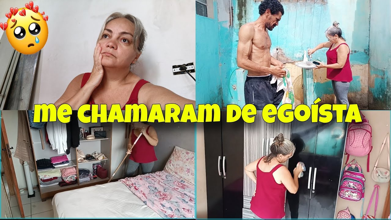 ✨ E ISSO QUE EU SOU EGOÍSTA 😔 Estou muito mal com tudo isso ! Organizei os quartos nas últimas 
