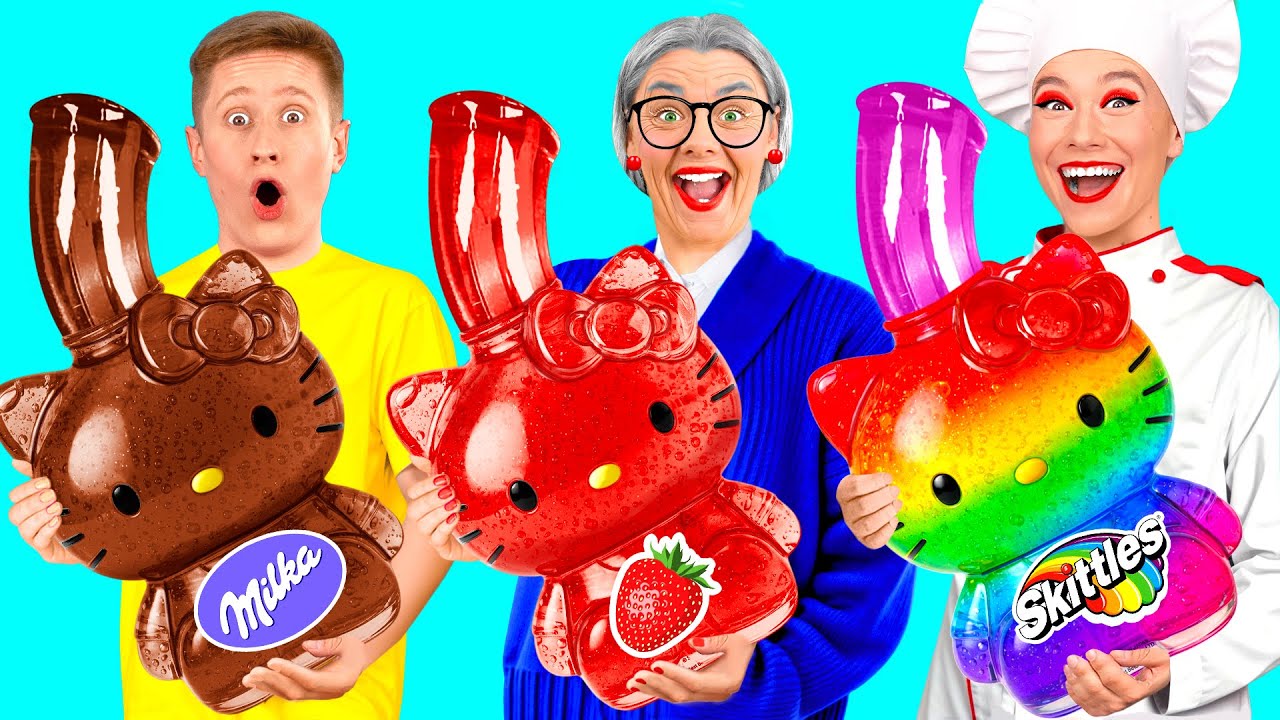 Me vs Grandma Cooking Challenge | Funny Food Challenges