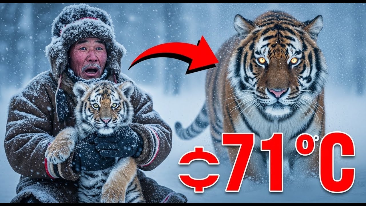 They Saved a Frozen Tiger Cub at −71°C — Then the Mother Appeared