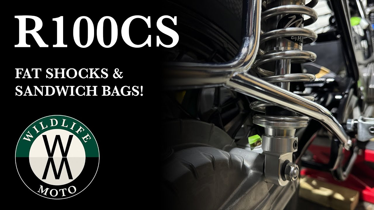 BMW R100 CS: Build Update | Luggage Racks & Sandwich Bags!