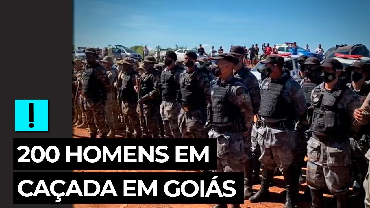 'Serial Killer' do DF: Mais de 200 homens na caçada em Goiás por suspeito de matar 5 pessoas