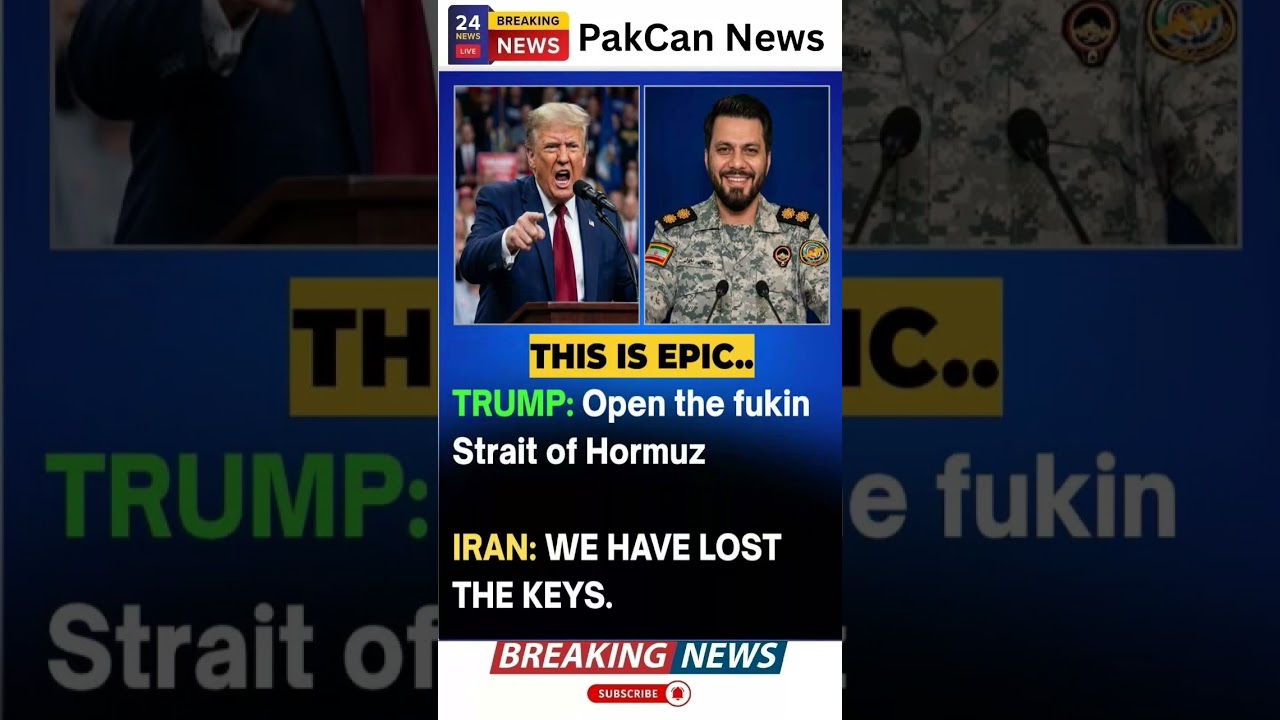 Iran Mocks Donald Trump: &ldquo;We Lost the Keys&rdquo; | PakCan News