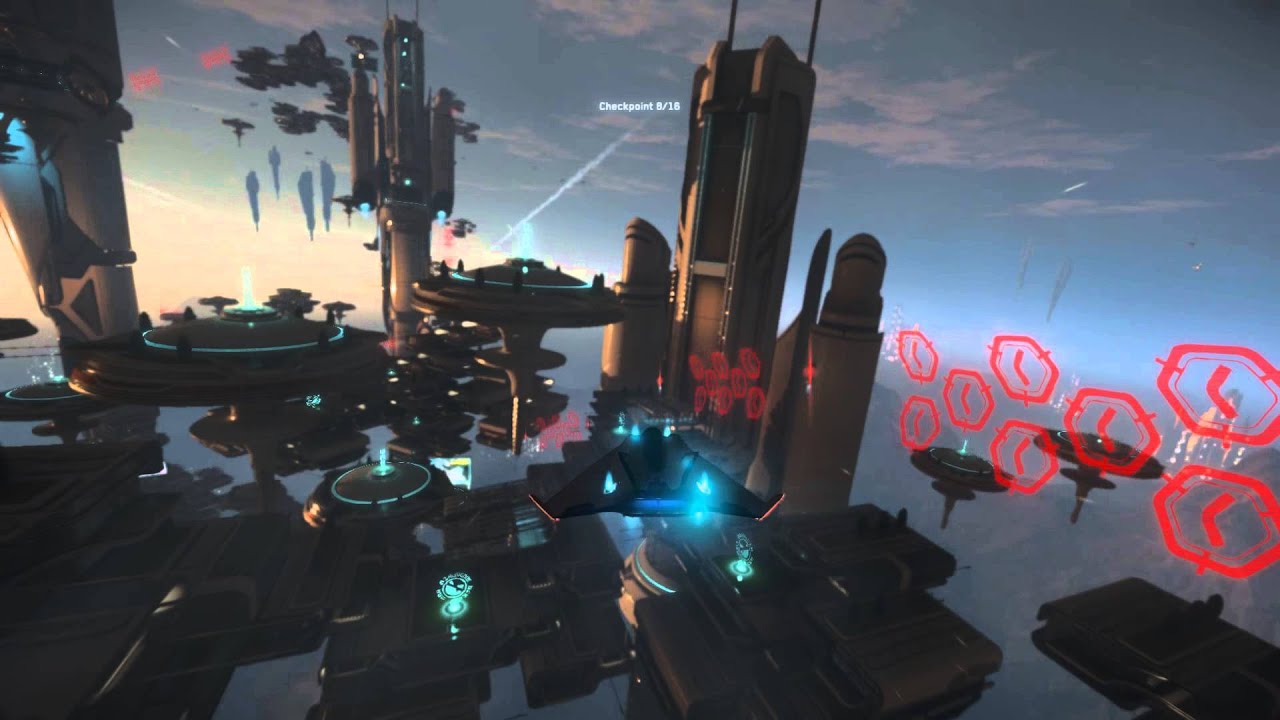 Star Citizen - Third Person Racetrack