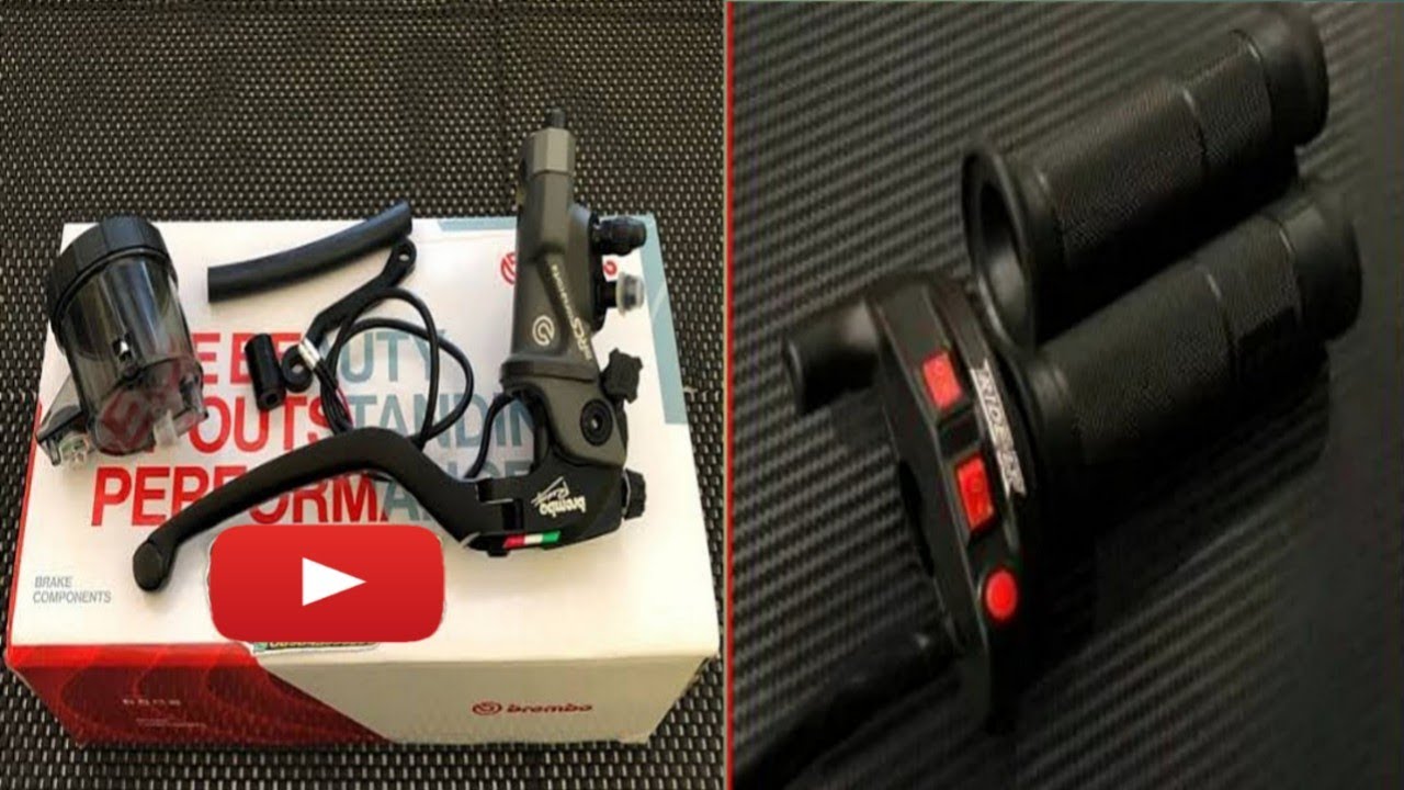 Pasang Master Rem BREMBO, Setting Gas Spontan dan Cara Memasang Kabel-Kabelnya
