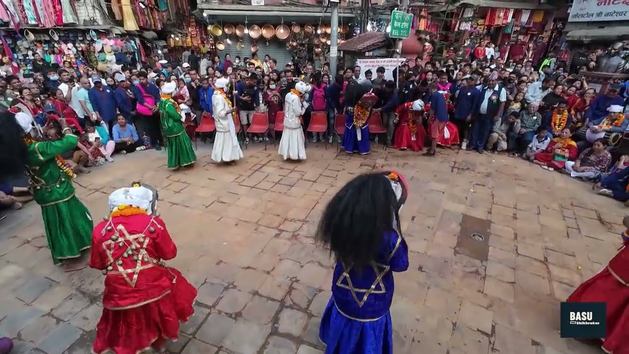 Halchowk Akash Bhairav 12 Barsa Nach || Jana Bahal || 2082