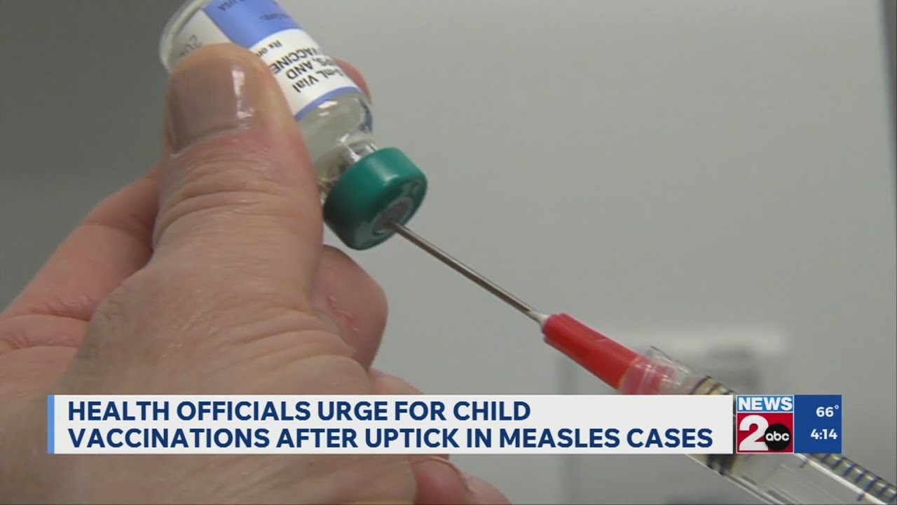Health officials push for child vaccinations after uptick in measles cases