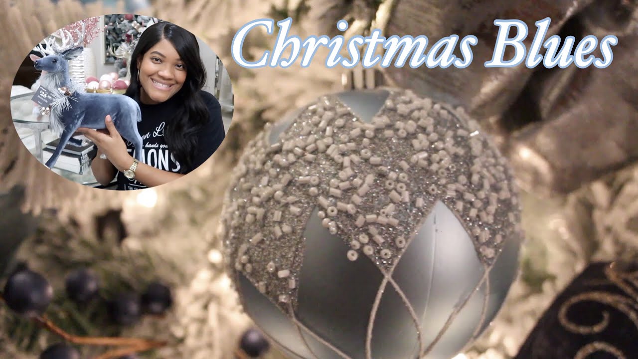 50 Shades of Blue | Masculine Christmas Decor