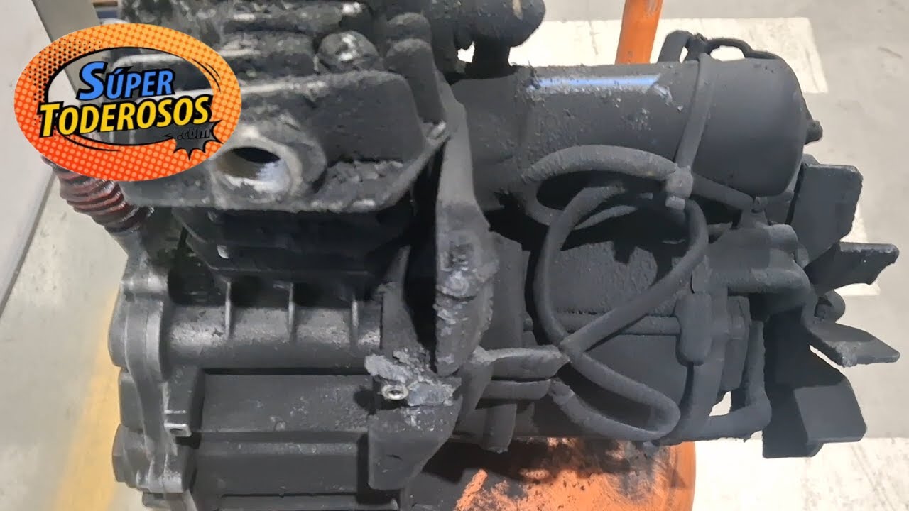 Como Restaurar Compresor de Aire. Episodio # 1, desmontar y desarmar motor.