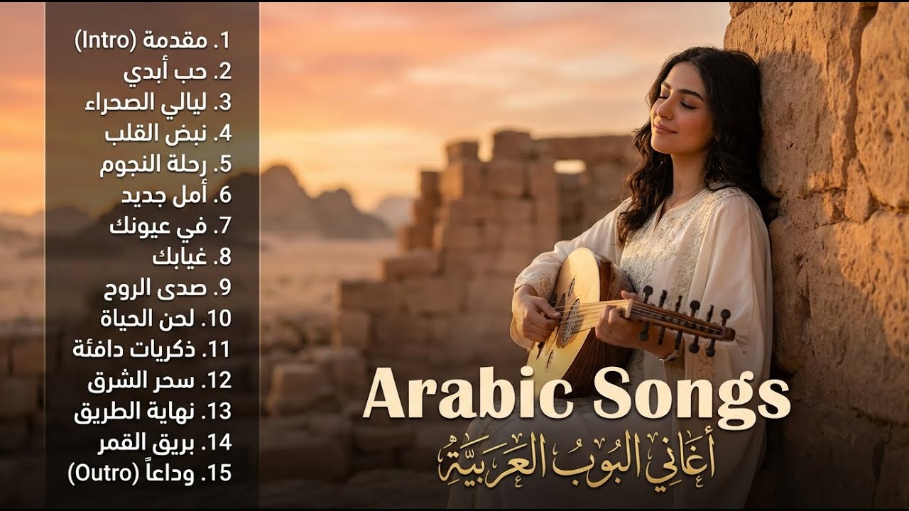 منطقة التركيز العربية 🎧 موسيقى عربية هادئة للعمل والدراسة