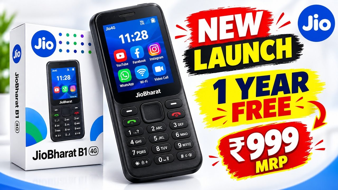 New Jio Phone offer⚡Jio Bharat B1 4G unboxsing⚡Jio Phone f320b unboxsing⚡Jio Prima 2 unboxsing 