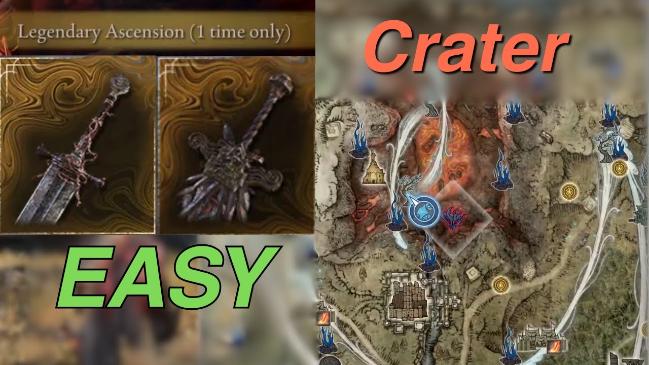 Level 1 Crater - Early Legendary Farming Route