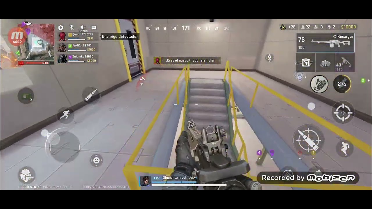 Primera vez jugando blood strike #bloodstrike #viralvideo #bloodstrikemobile 