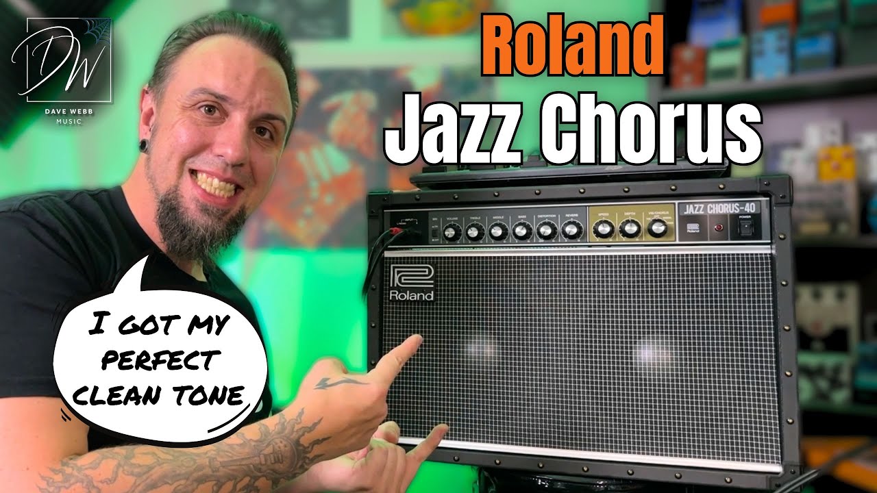 Roland Jazz Chorus — ЛУЧШИЙ ЧИСТЫЙ ЗВУК ВСЕХ ВРЕМЁН — JC-40
