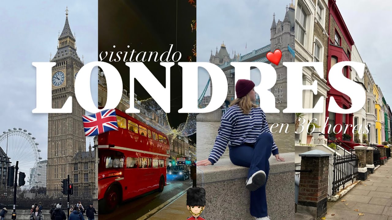 LONDRES en 36h 🇬🇧✨💂🏻‍♂️ qué ver en Londres en 1 día y medio ✈️ TRAVEL VLOG