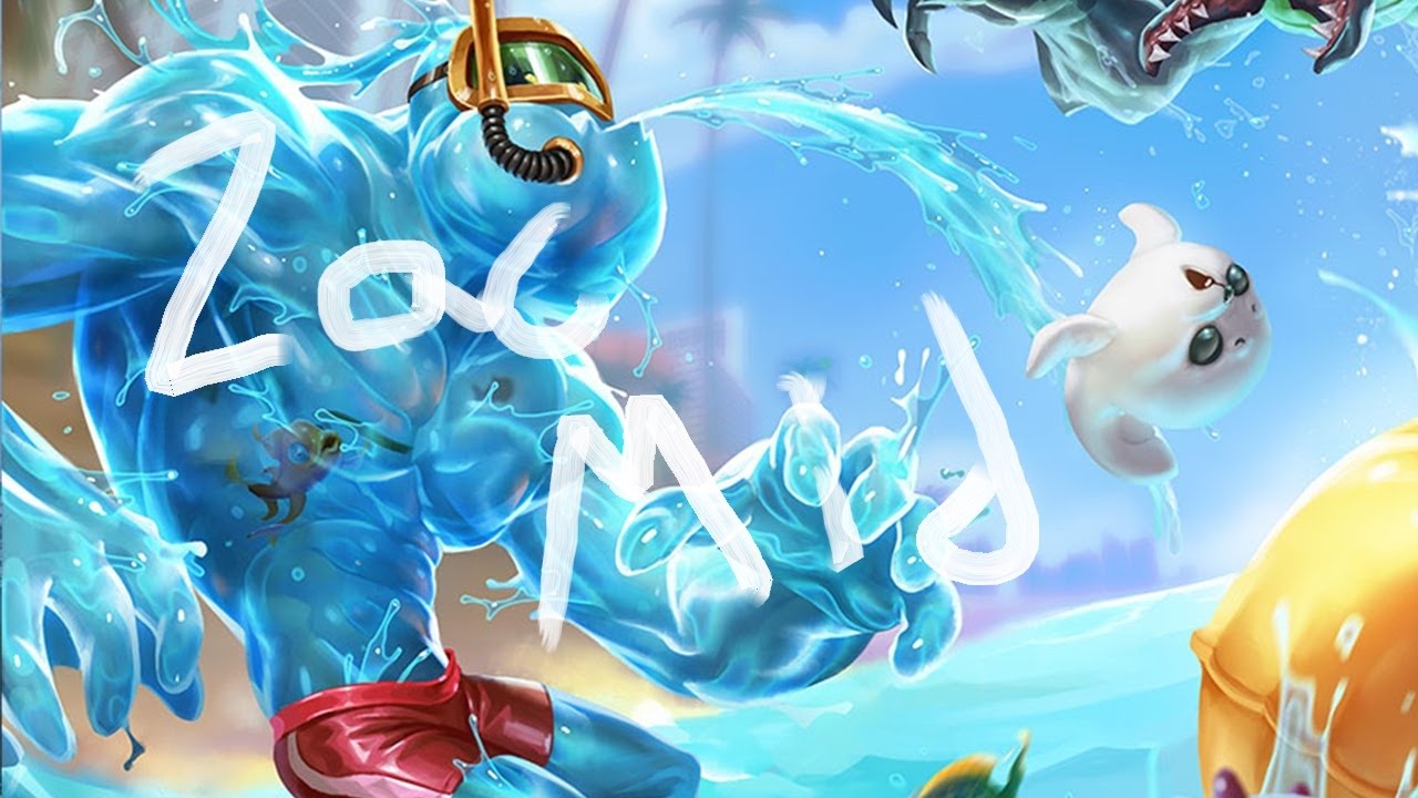 League of Legends Gameplay Commentary: Pool Party Zac Mid