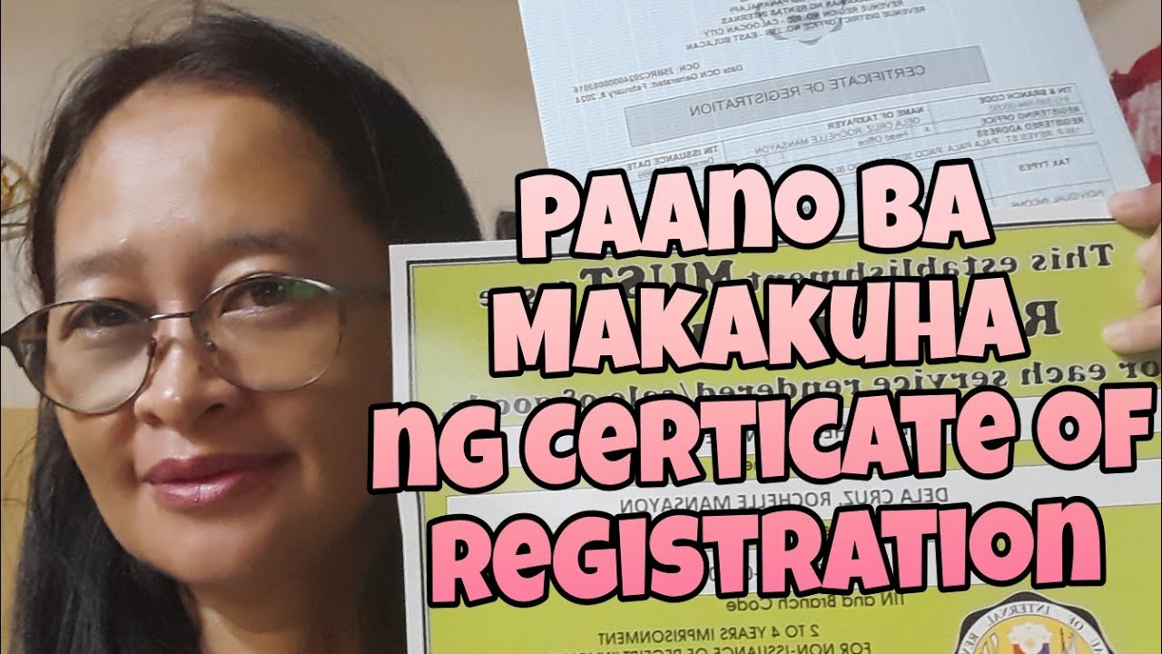 PAANO BA MAKAKUHA NG BIR  CERTIFICATE OF REGISTRATION BILANG ONLINE SELLER?