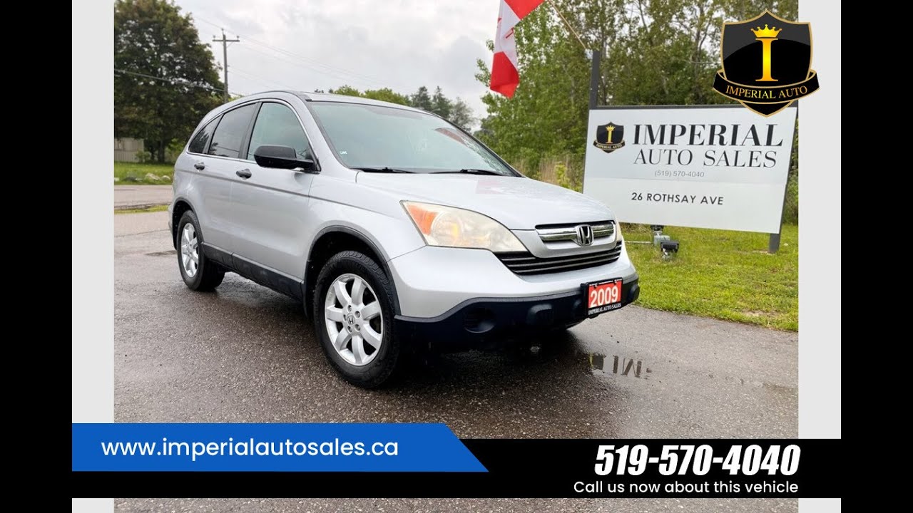 2009﻿ ﻿Honda﻿ ﻿CR V﻿ ﻿EX | https://www.imperialautosales.ca/used-inventory/