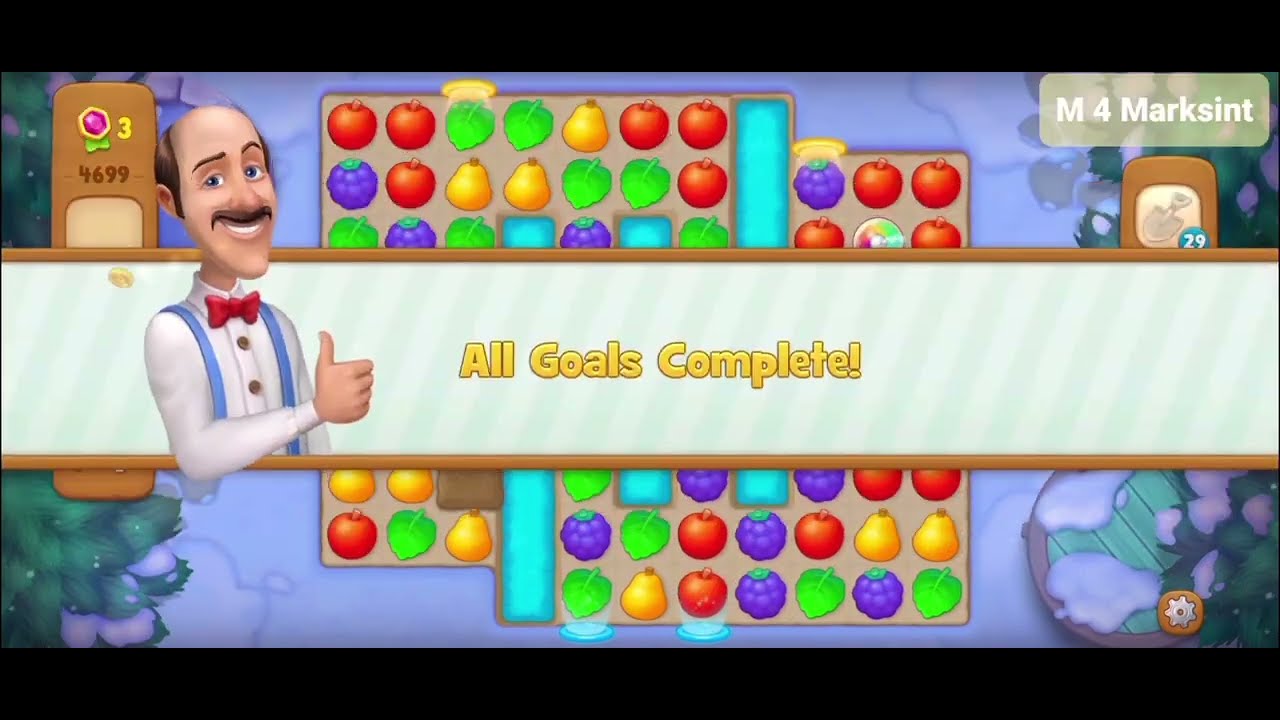 PLAYRIX GARDENSCAPES || GARDENSCAPES Level clearing || Marathon LEVEL Clearing || From 4698 to 4708