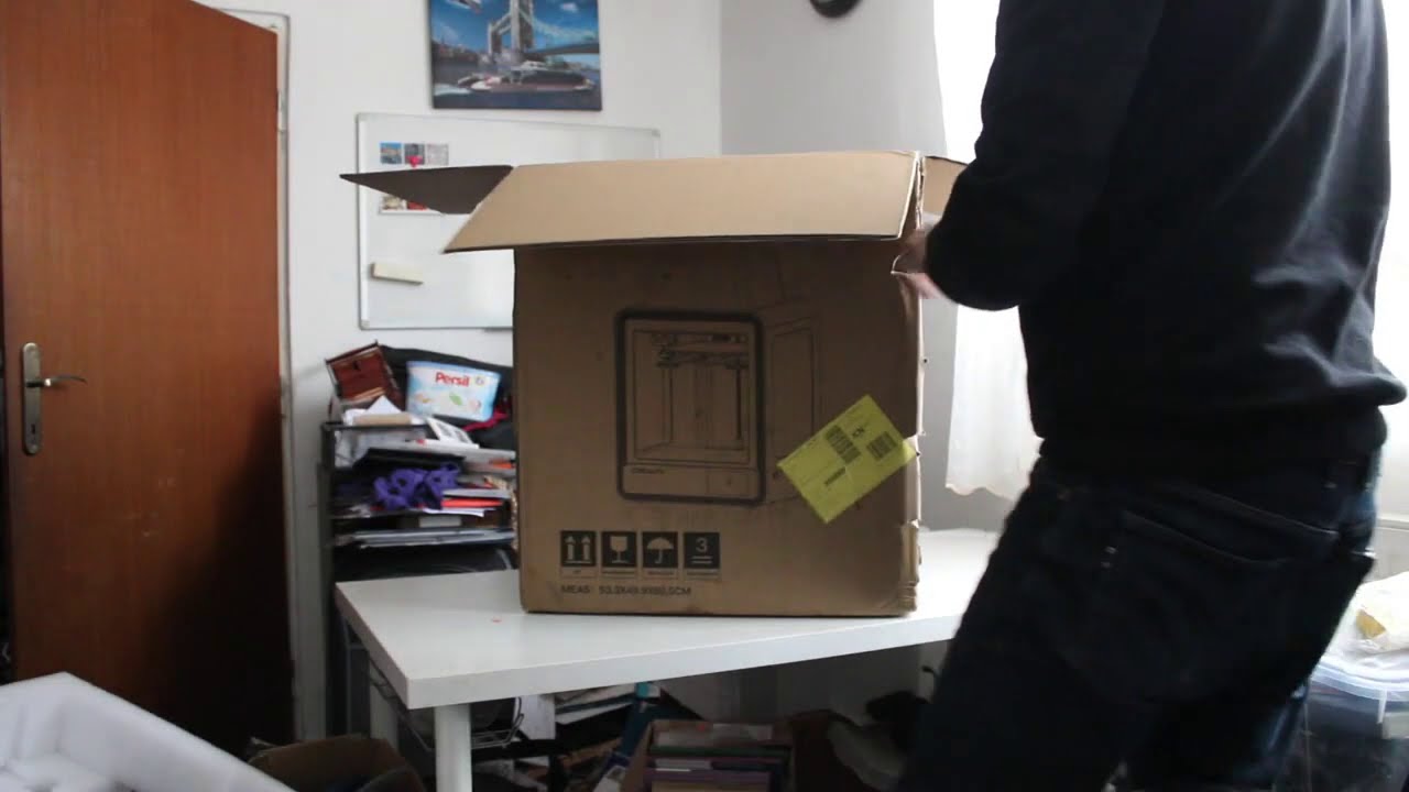 Creality CR 200B 3D Printer unboxing