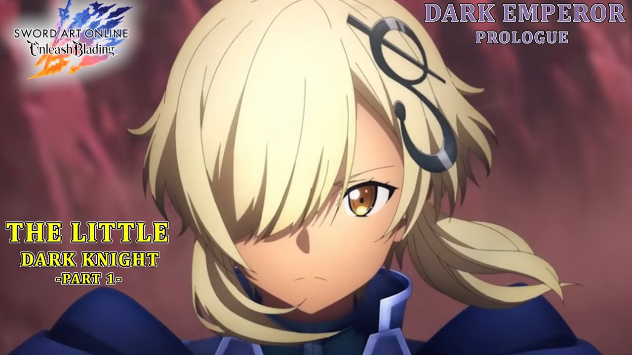 SAO Unleash Blading - Dark Emperor Prologue: The Little Dark Knight Part 1 Event FULL Story