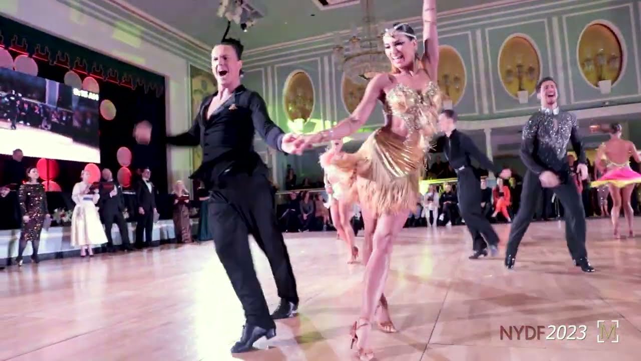 Lukas Chmelik & Zuzana Dvorakova Stastna 2023 NYDF Pro LAT R1 J
