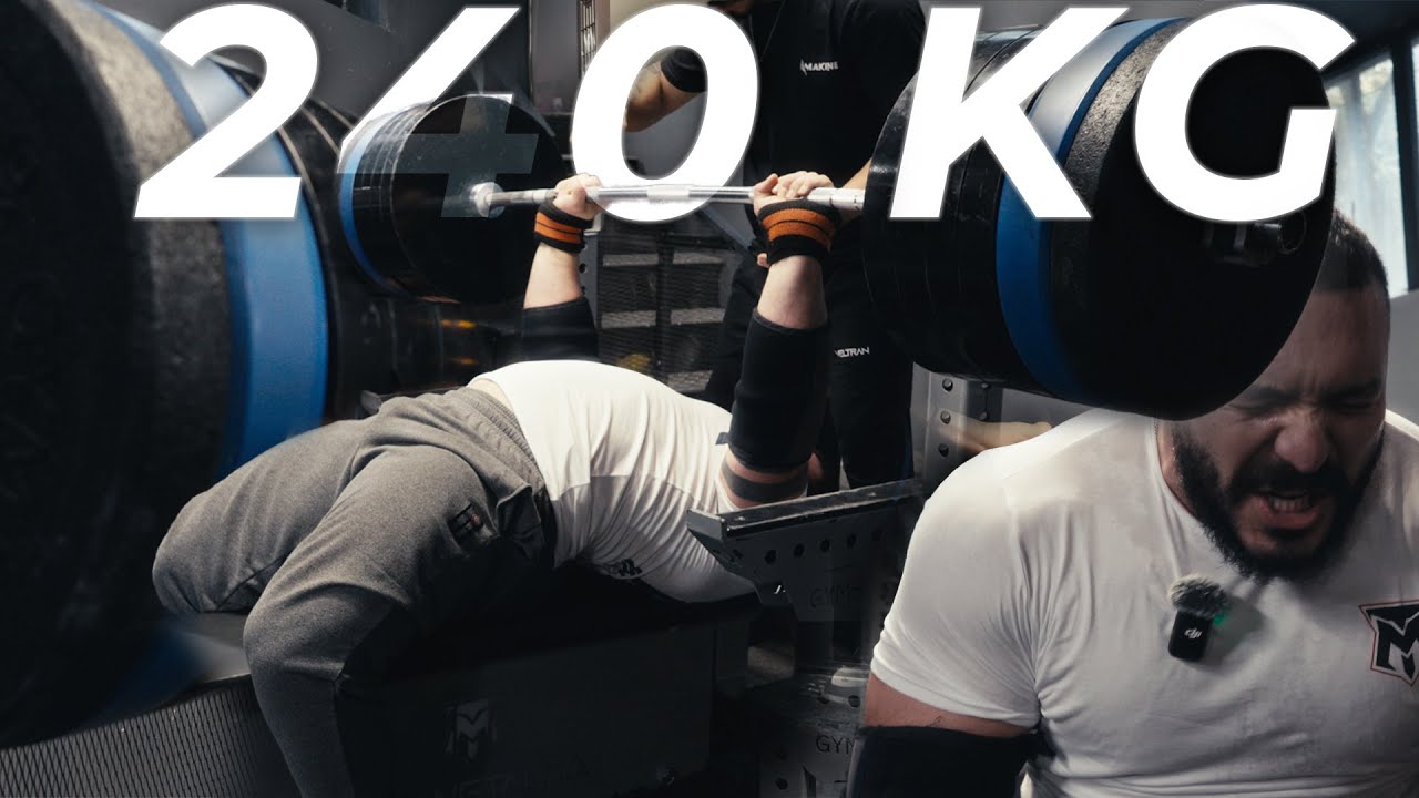 240 KG BENCH PRESS I YARIŞA AZ KALA