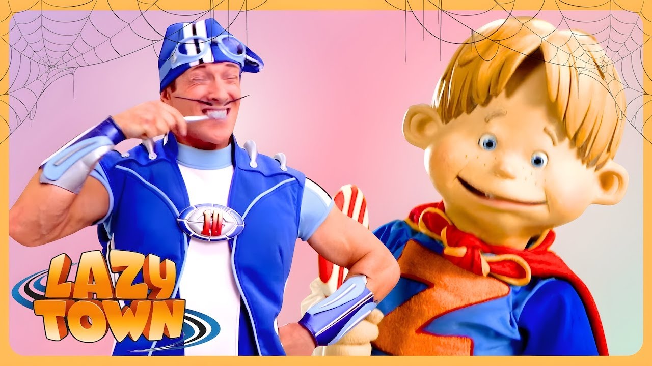 Lazy Town Goes Live! | Brushing Teeth 🦷 | Full epsiode Compilation For Kids | WildBrain Zigzag