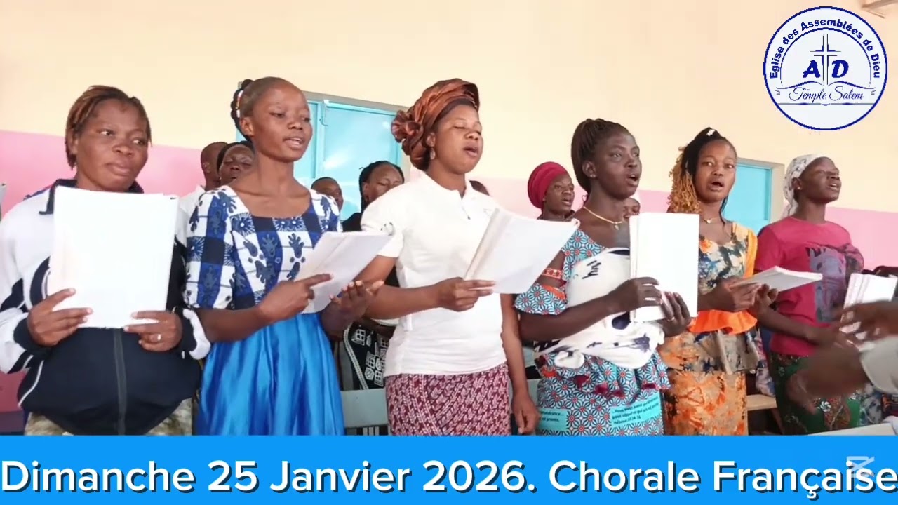 Dimanche 25 Janvier 2026. Chorale française