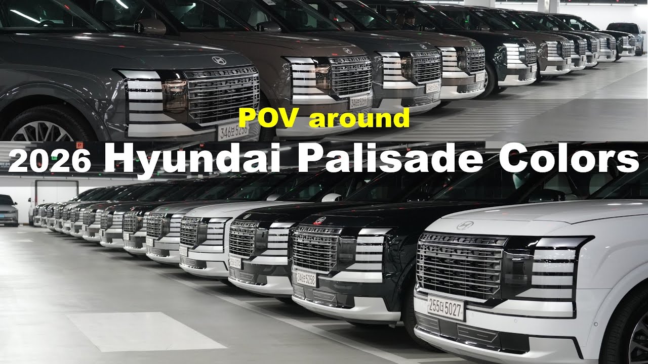 2026 Hyundai Palisade Color portfolio