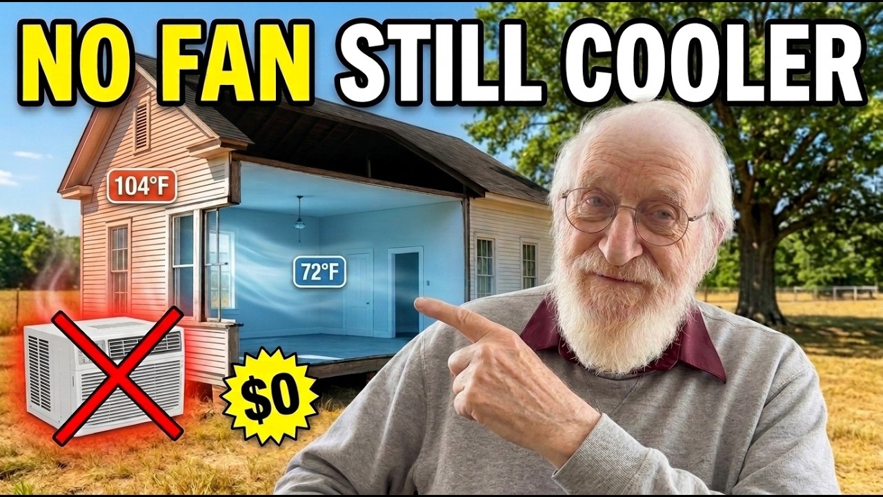 I'm 102. Old Houses Stayed Cool Even on the Hottest Day, Without a Fan.