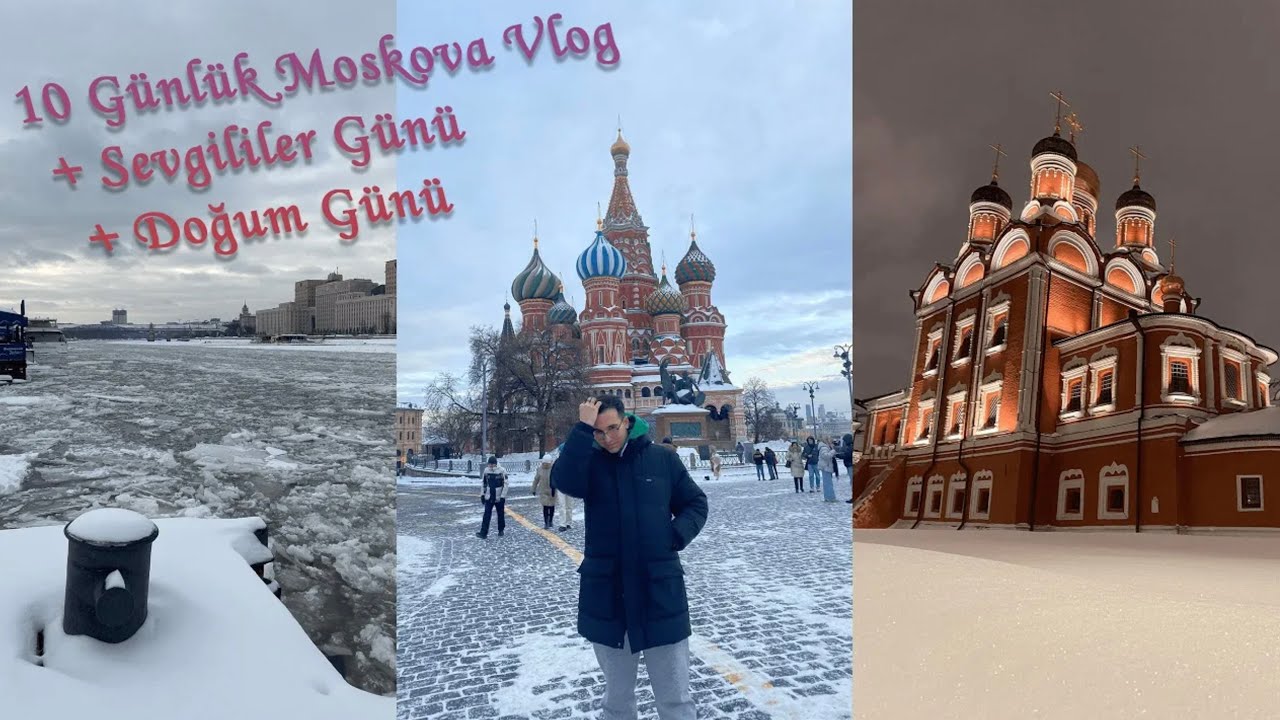 Dopdolu 10 Günlük Moskova Vlogu!!!🇷🇺 Part 1