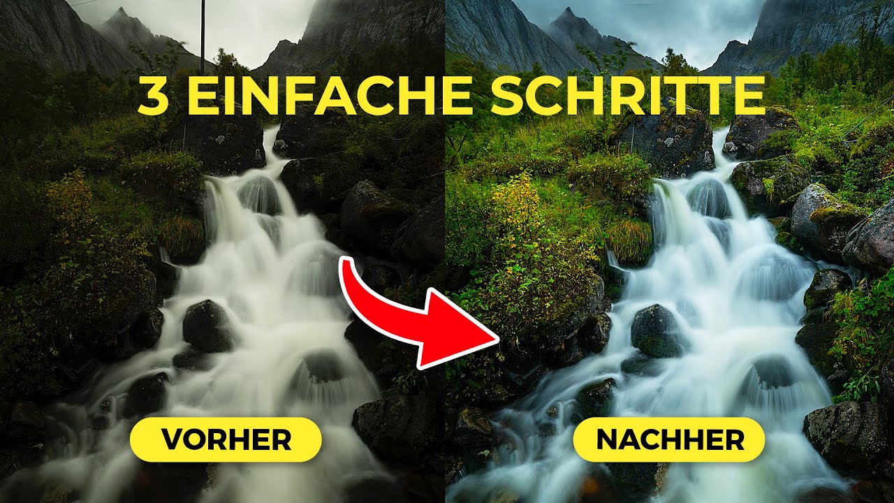 Jedes FOTO in einen HIT verwandeln 📸 Bildbearbeitung für Anfänger
