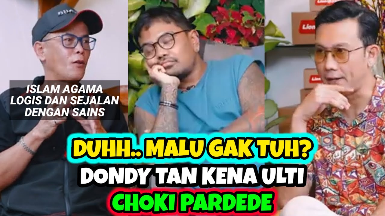 NGAKAK!! DONDY TAN DIULTI CHOKI PARDEDE || MALU GAK TUH?