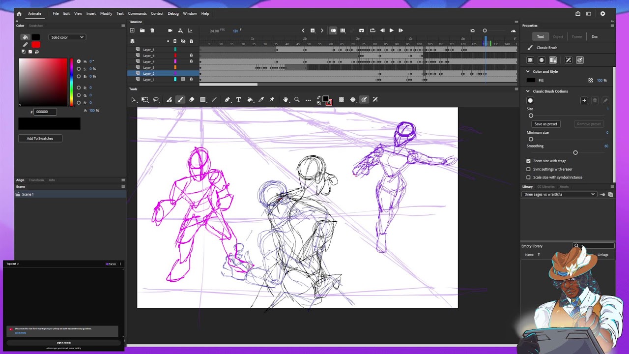 I don't have much to talk about..., just working on an animation and chillin' out.