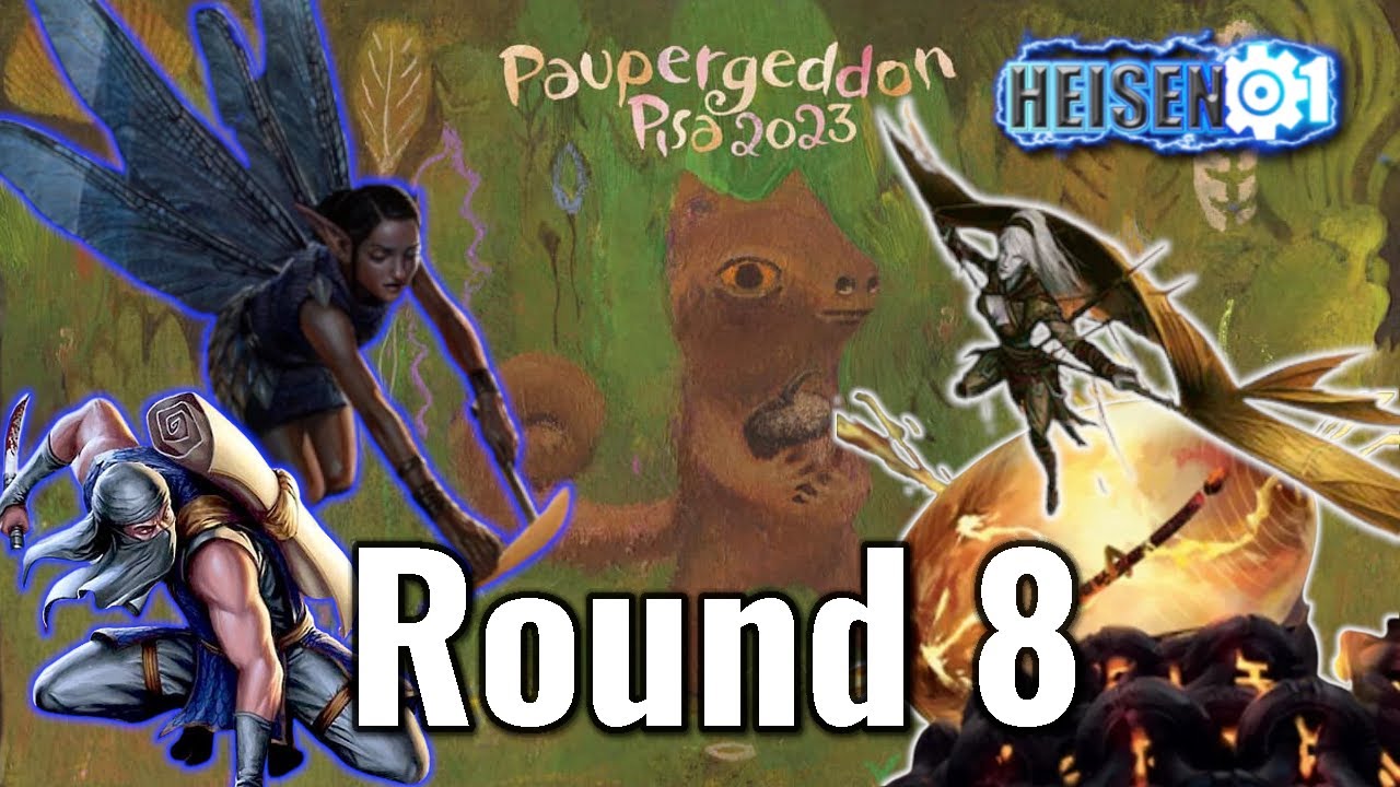 PauperGeddon Pisa 2023 - Day 2 - Round 8 - With@kalikaiz
