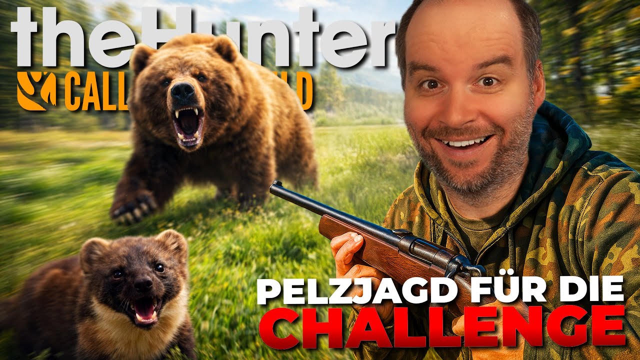 Pelz-Saison ist er&ouml;ffnet! Winter-Challenge in theHunter ❄️🔥