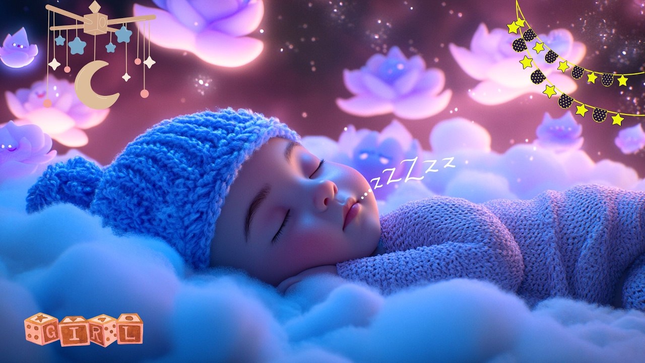 Instant Baby Sleep Music 😴 Gentle Lullabies for Relaxing Night & Sweet Dreams 🌙