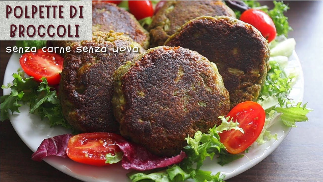 POLPETTE di BROCCOLI | SANE e NUTRIENTI SENZA UOVA SENZA CARNE  HAMBURGER economici facili e veloci