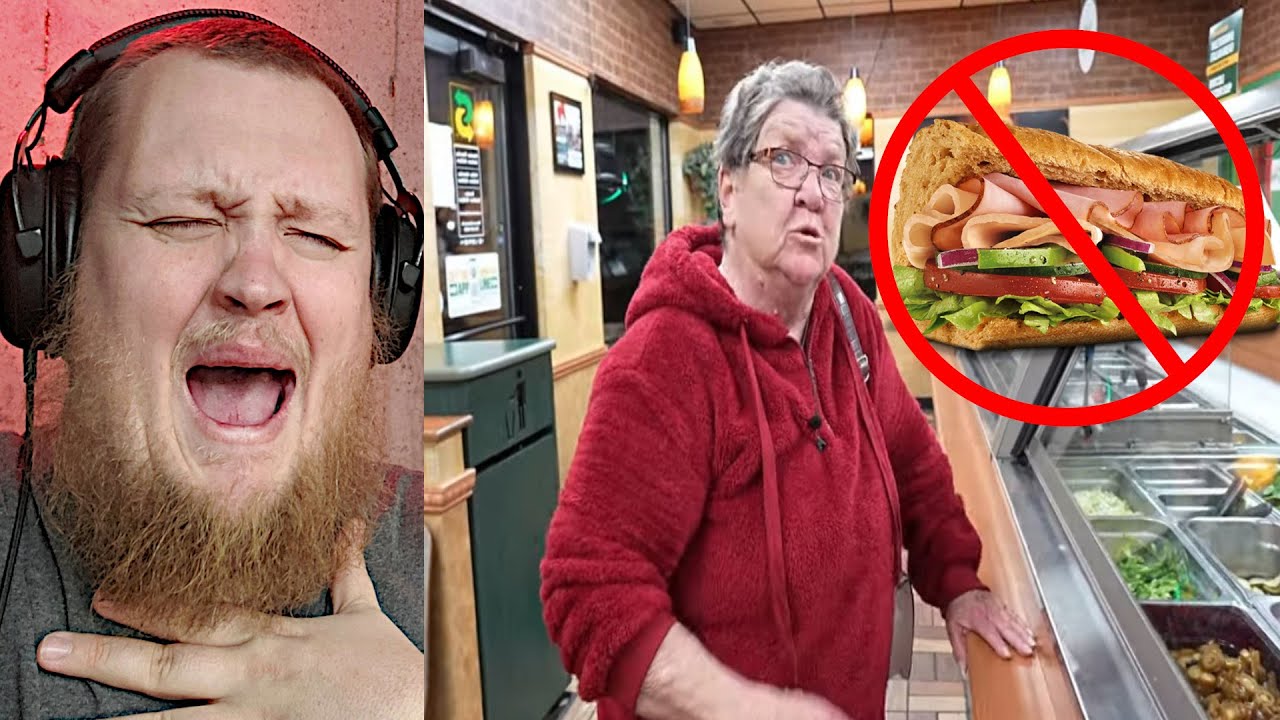 GRANDMA FREAKSOUT IN SUBWAY! (REACTION)