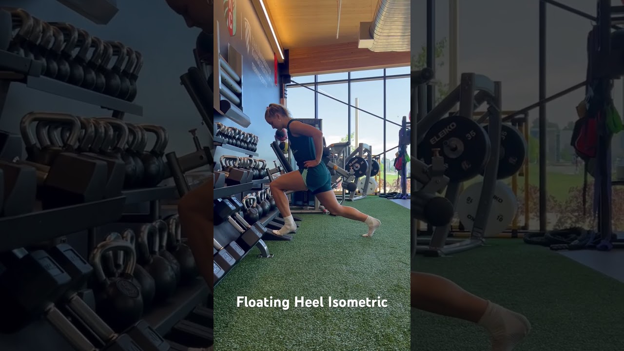 Activation Exercise Demo: Floating Heel Isometric w/ Foam Wedge