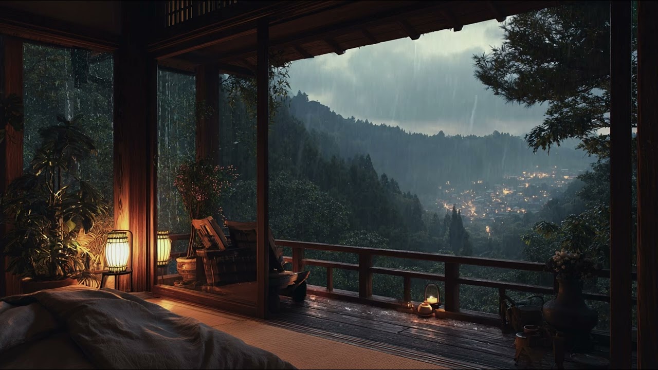 Gentle Rain to Soothe Your Mind | Rain Sounds ASMR for Sleep, Study, and Stress Relief