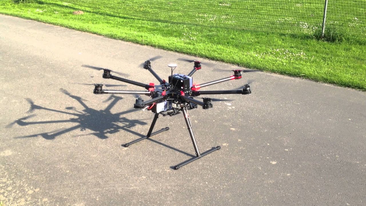 Erster Flug von unserer Kameradrone S1000