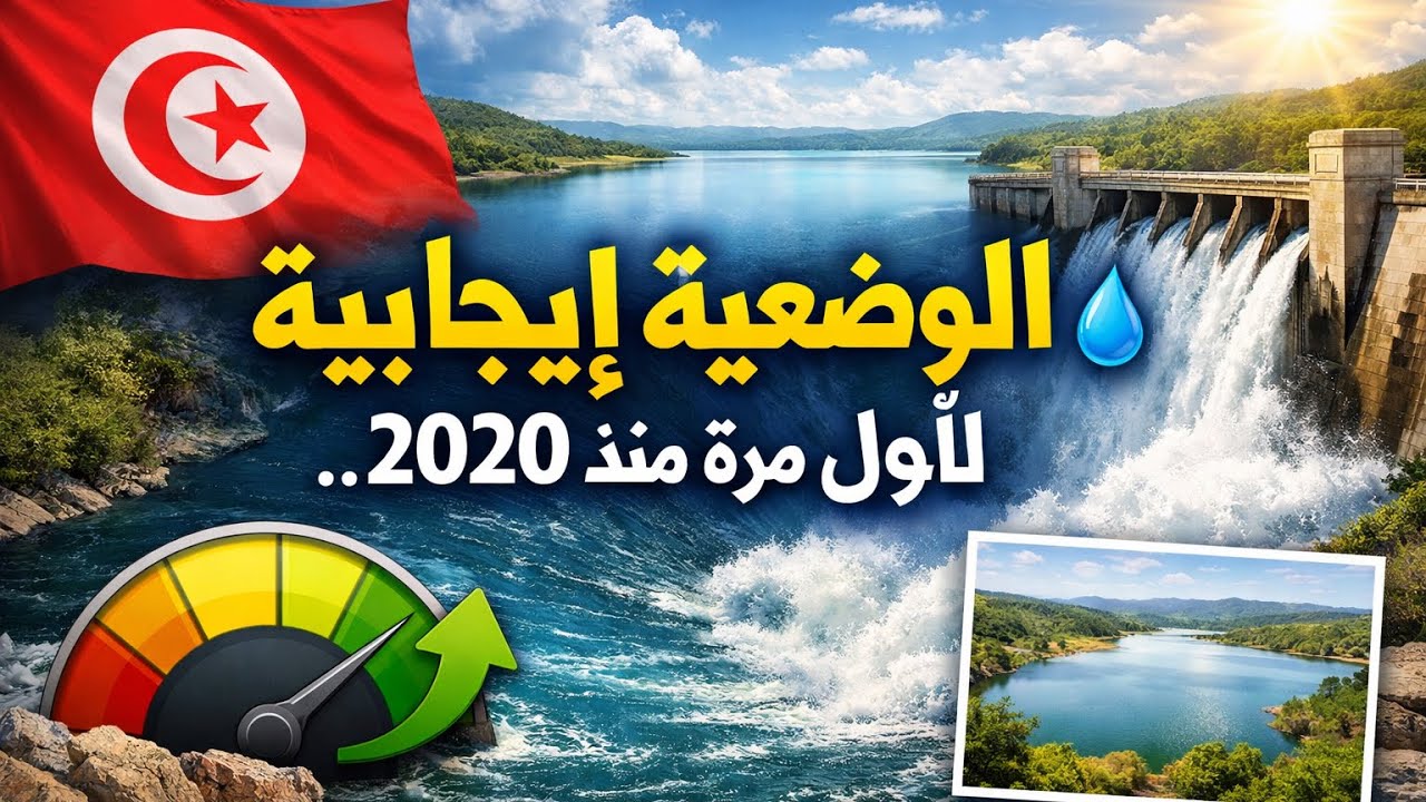 الوضعية إيجابية جداً بسدود الشمال الغربي بعد الأمطار الغزيرة