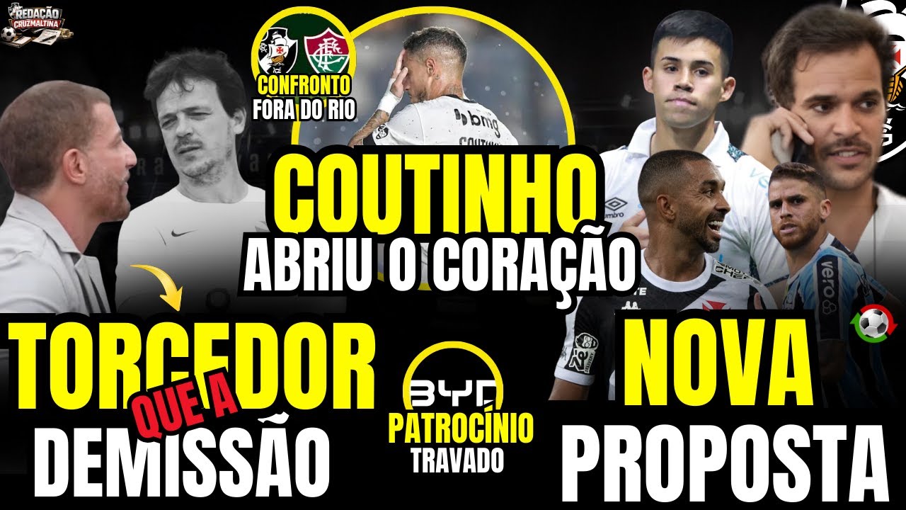 🚨ATENÇÃO!! RESCISÃO CONFIRMADA | PH DE SAÍDA | CLIMA PESADO NA COLINA | VASCOX FLUMINENSE E+
