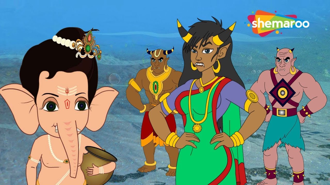 શું ગણેશ વિરજા ઉદ્દત અને ધુંદુર અસુરના ફાંદામાં ફસાઈ જશે? | Bal Ganesh Stories Ep - 07 | Gujarati
