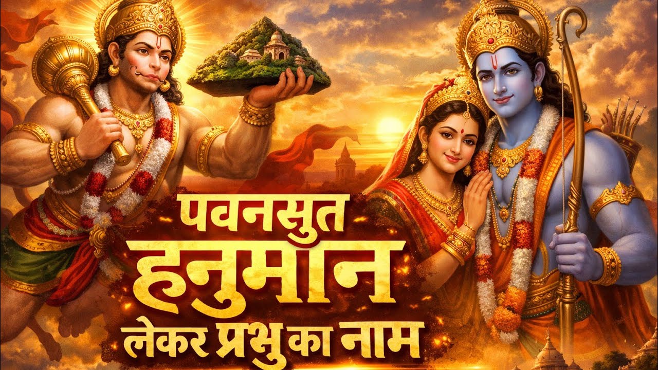 🙏Yah Hai pawansut Hanuman lekarPrabhu ka Naam//🙏 यह है पवन सुत हनुमान लेकर प्रभु का नाम🙏#viralvideo 