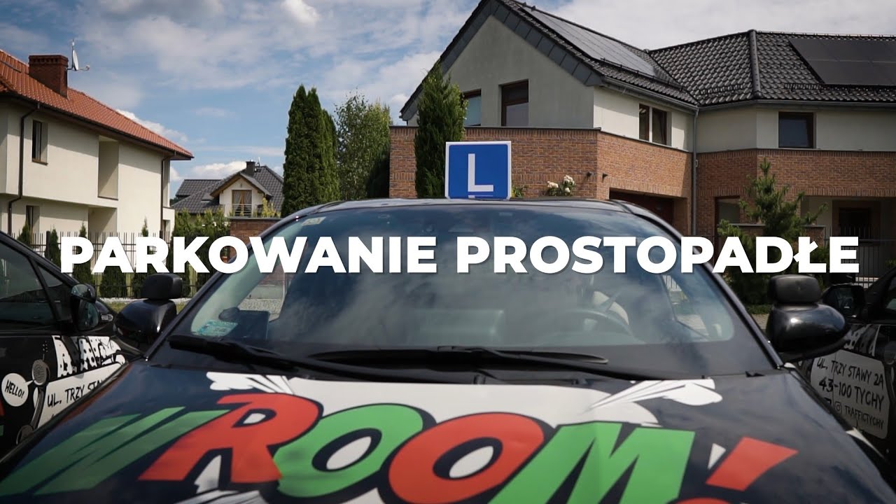 [PORADNIK] Parkowanie prostopadłe | egzamin na prawo jazdy | Traffic Autoszkoła Tychy