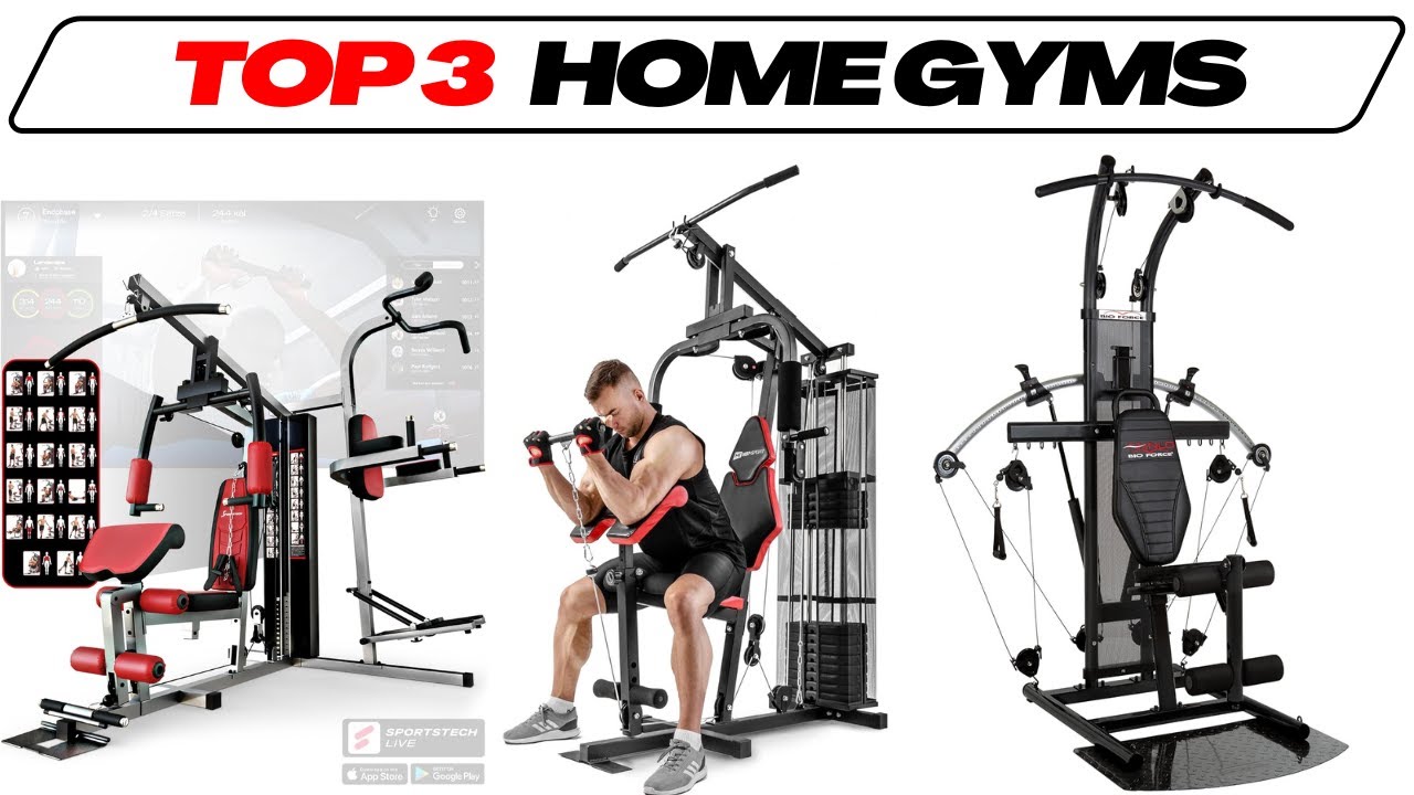 Beste Home Gyms im Test Vergleich (TOP 3) 🥇 Fitnessstationen & Ganzkörpertrainer Testsieger